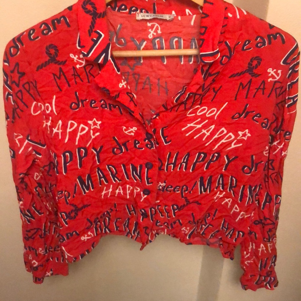 red shirt